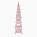 SOVEREIGN Rounded 42.5" Grand Tulipiere Tower in Delft Pink