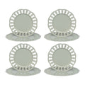 Sage Green Dinner and Salad Plates Set
