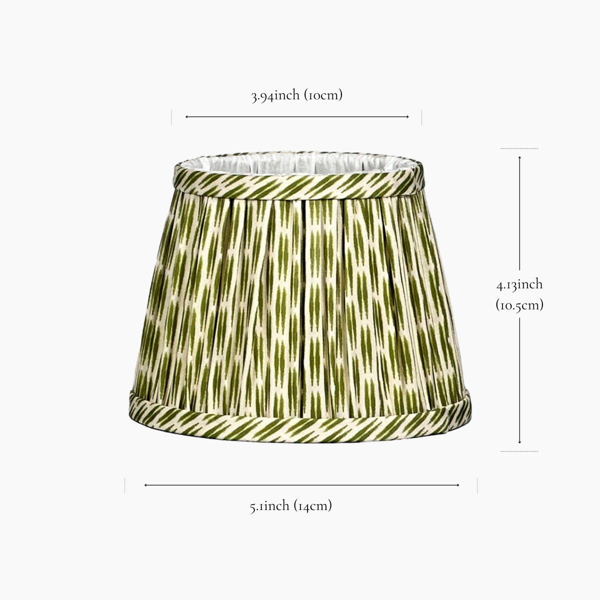 Oriental Gardenia Silk Lampshade