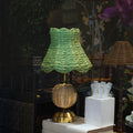 Olive Ruffle 7.1" Lampshade