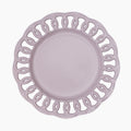 Violet Ceramic Dinner Plate Set of 1