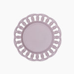 Violet Ceramic Plate Set for 1