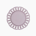 Violet Ceramic Plate Set for 1