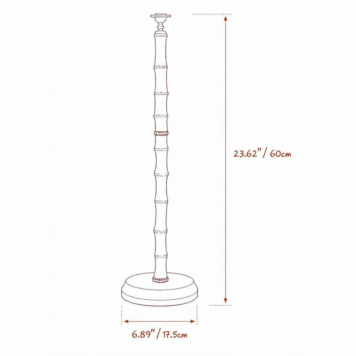 NATURAL BAMBOO Rechargeable Lamp