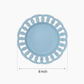 Baby Blue Ceramic Plate Set for 1