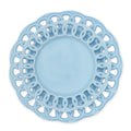 BABY BLUE DINNER AND SALAD PLATES SET