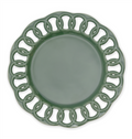 Dark Olive Ceramic Plate Set for 1