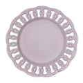 Violet Ceramic Dinner Plates Set of 4