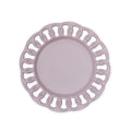 Violet Ceramic Salad Plate