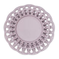 VIOLET DINNER AND SALAD PLATES SET
